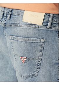Guess Szorty jeansowe M6GD27 D0778 Niebieski jasny Regular Fit. Kolor: niebieski. Materiał: bawełna #4