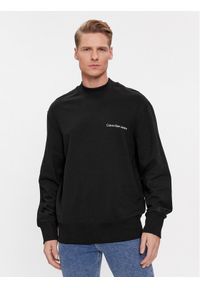 Calvin Klein Jeans Bluza Institutional J30J324621 Czarny Regular Fit. Kolor: czarny. Materiał: bawełna #1