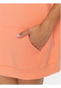 Guess Sukienka codzienna V3BQ14 K7UW2 Koralowy Regular Fit. Okazja: na co dzień. Kolor: pomarańczowy. Materiał: wiskoza. Typ sukienki: proste. Styl: casual #3