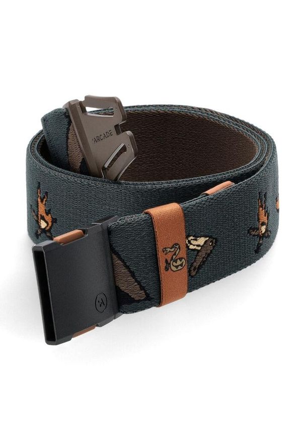 ARCADE - Pasek do spodni Arcade Get Outside - jalapeno/bay. Kolor: niebieski. Sezon: lato. Sport: turystyka piesza