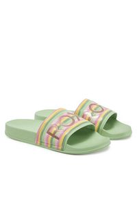 Roxy Klapki ARJL100679 Zielony. Kolor: zielony #4