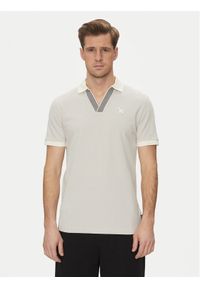 Richmond X Polo UMP25168PO Szary Regular Fit. Typ kołnierza: polo. Kolor: szary. Materiał: bawełna