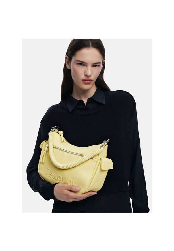Torebka Desigual. Kolor: żółty