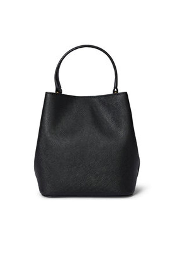 Lauren Ralph Lauren - LAUREN RALPH LAUREN Torebka 431969365001 Czarny. Kolor: czarny. Materiał: skórzane