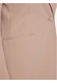 Vero Moda Marynarka Sara 10299864 Beżowy Slim Fit. Kolor: beżowy. Materiał: syntetyk #6