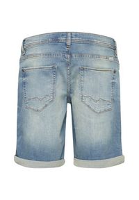 Blend Szorty jeansowe 20715422 Niebieski Regular Fit. Kolor: niebieski. Materiał: bawełna, jeans