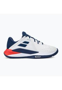 Buty do tenisa męskie Babolat Propulse Fury 3 All Court. Kolor: biały. Sport: tenis