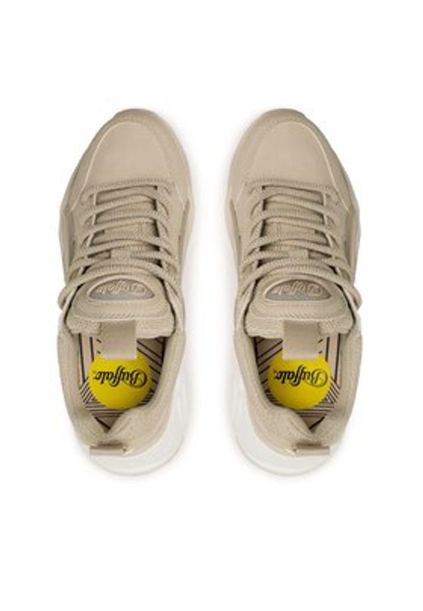 Buffalo Sneakersy Binary C Sneaker BN1630810 Beżowy. Kolor: beżowy. Materiał: skóra