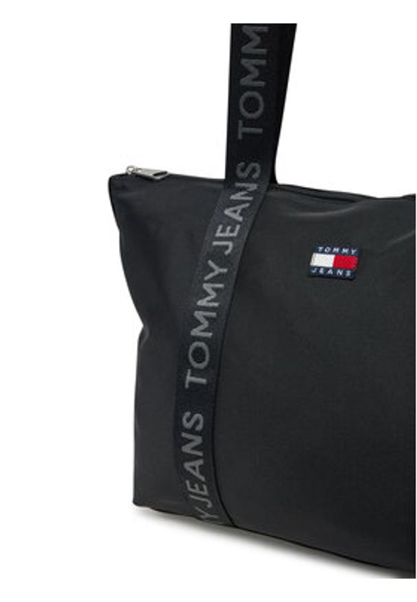Tommy Jeans Torebka Tjw Ess Daily Tote AW0AW17389 Czarny. Kolor: czarny
