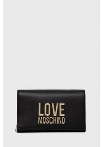 Love Moschino - Torebka. Kolor: czarny. Rodzaj torebki: na ramię #1