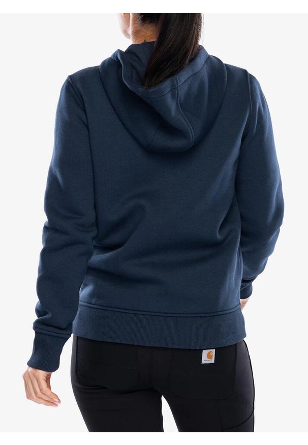 Bluza damska Carhartt Clarksburg Zip Sweatshirt. Kolor: niebieski