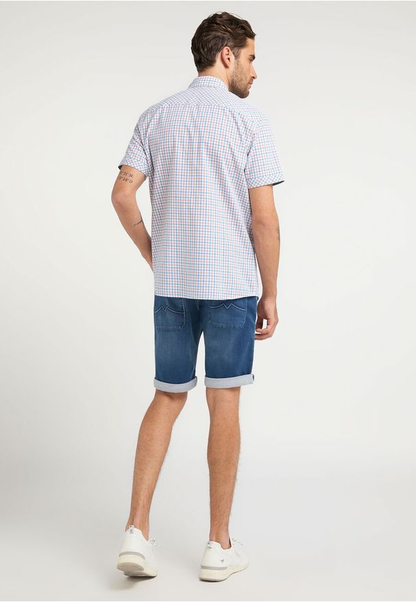 Mustang - MUSTANG COLLIN MĘSKA KOSZULA MATERIAŁOWA BASIC CHECK 1009576 11740. Materiał: materiał