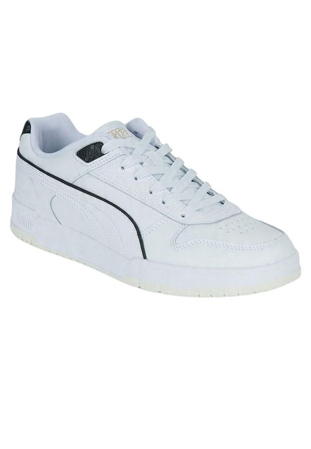 Puma - Niskie Buty Męskie RBD Game Z Krowiej Skóry. Kolor: biały. Materiał: skóra. Sport: turystyka piesza