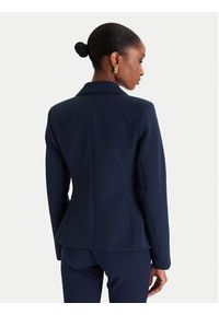 Rinascimento Marynarka CFC0126227003 Granatowy Slim Fit. Kolor: niebieski. Materiał: syntetyk #3