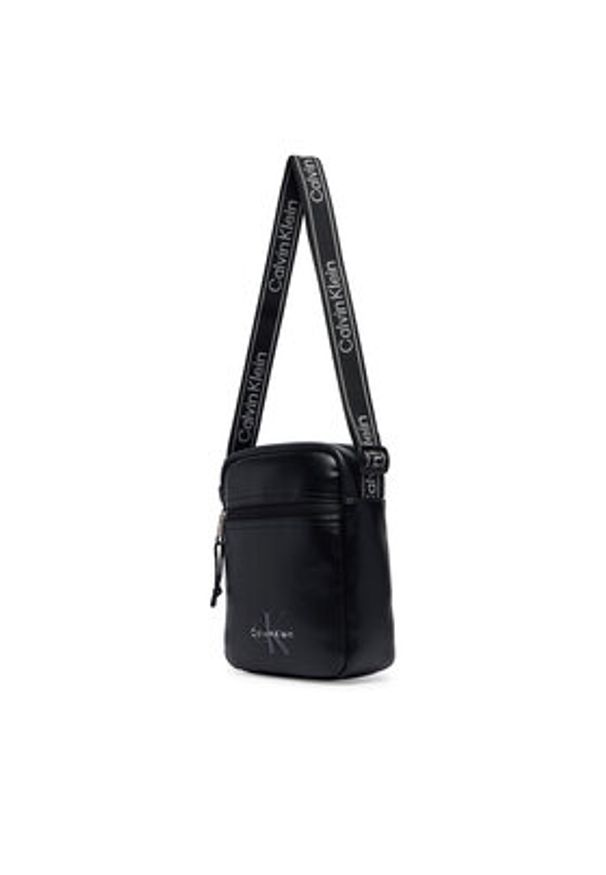Calvin Klein Nerka Bold Logo Webbing LV04D3418G Czarny. Kolor: czarny. Materiał: materiał