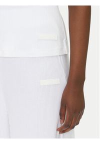 EA7 Emporio Armani Polo 7W000490 AF12654 U0002 Biały Regular Fit. Typ kołnierza: polo. Kolor: biały. Materiał: wiskoza
