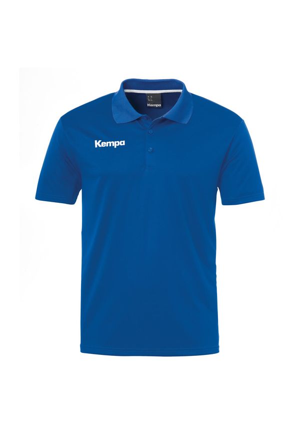 KEMPA - Polo Kempa Poly. Typ kołnierza: polo. Kolor: niebieski. Materiał: tkanina