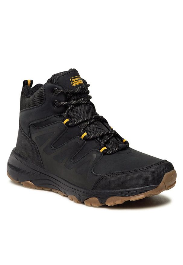 Sprandi Trapery BP40-9774W Czarny. Kolor: czarny. Materiał: skóra