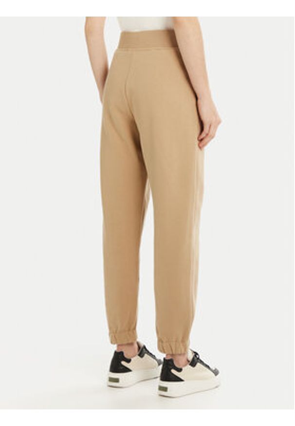Weekend Max Mara Spodnie dresowe Olimpia 2515781031 Beżowy Regular Fit. Kolor: beżowy. Materiał: bawełna