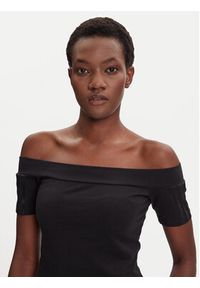 Adidas - adidas Bluzka adicolor Bandeau JV9742 Czarny Slim Fit. Kolor: czarny. Materiał: bawełna #5