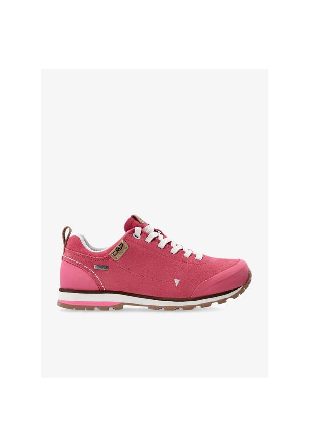 Buty trekkingowe damskie CMP Elettra Low Wmn Hiking. Kolor: różowy. Materiał: skóra, materiał. Szerokość cholewki: normalna