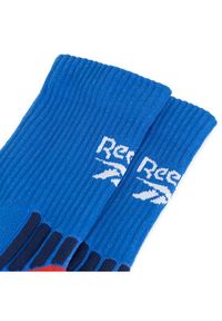 Reebok Skarpety długie R0417-SS24 (1-pack) Niebieski. Kolor: niebieski. Materiał: syntetyk