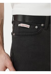 Calvin Klein Jeans Szorty jeansowe LV04RF921G Czarny Regular Fit. Kolor: czarny. Materiał: bawełna #3