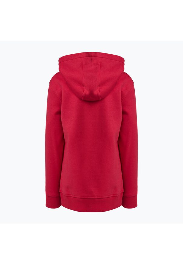 CAPELLI SPORT - Bluza piłkarska dziecięca Capelli Basics Youth Zip Hoodie. Kolor: czerwony. Sport: piłka nożna