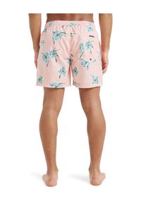 Quiksilver - Szorty kąpielowe dla Mężczyzn EVERYDAY STRAIGHT 15" Różowy. Kolor: różowy. Materiał: poliester, materiał. Styl: sportowy