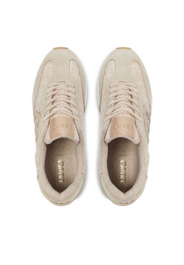 Liu Jo Sneakersy Dreamy 02 BF4037 PX518 Beżowy. Kolor: beżowy. Materiał: materiał