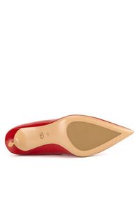 Gino Rossi Szpilki FRIDA-V1525-833-1 Czerwony. Kolor: czerwony. Materiał: skóra, lakier. Obcas: na szpilce #3