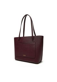 Lauren Ralph Lauren - LAUREN RALPH LAUREN Torebka 431924351014 Bordowy. Kolor: czerwony. Materiał: skórzane #4