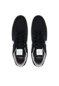 Nike Sneakersy Big Nike Lux Low 854166 Czarny. Kolor: czarny. Materiał: materiał