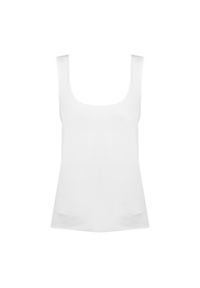 Patrizia Pepe Top | 8M1403 J013 | Kobieta | Biały. Kolor: biały. Materiał: elastan, wiskoza. Długość rękawa: bez rękawów #5