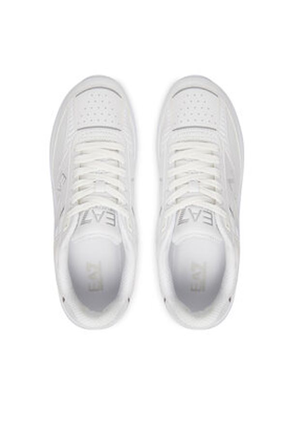 EA7 Emporio Armani Sneakersy 7X000360 AF19082 M0076 Biały. Kolor: biały. Materiał: materiał