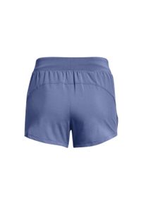 Spodenki fitness damskie Under Armour Launch SW 3 Short. Kolor: niebieski. Materiał: poliester. Sport: fitness