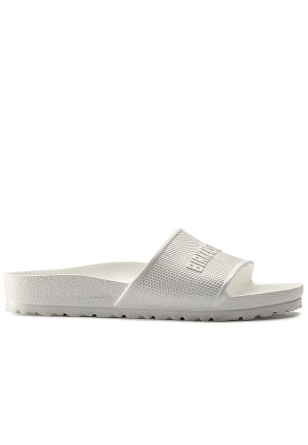 Klapki Birkenstock Barbados 1015399 - białe. Zapięcie: pasek. Kolor: biały. Materiał: guma. Sezon: lato