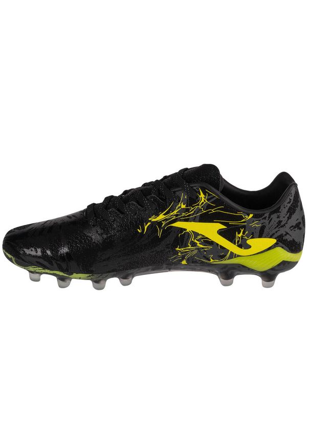 Joma - Buty piłkarskie korki męskie, Super Copa 24 SUPW FG. Zapięcie: sznurówki. Kolor: żółty, wielokolorowy, czarny. Materiał: materiał, syntetyk. Szerokość cholewki: normalna. Sport: piłka nożna