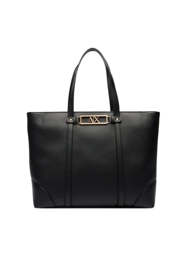 Armani Exchange Torebka XW002608 AF15632 UC010 Czarny. Kolor: czarny. Materiał: skórzane