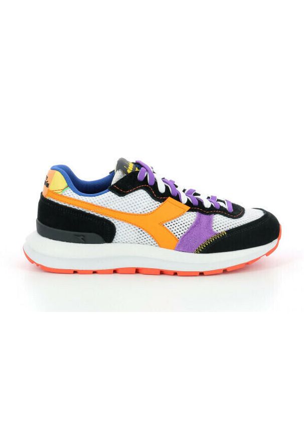 Sneakersy Diadora Kmaro Pride. Kolor: biały, zielony, wielokolorowy