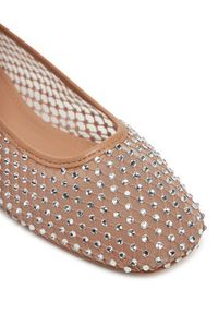 Steve Madden Baleriny Auden SM11003566 Beżowy. Kolor: beżowy. Materiał: materiał #5