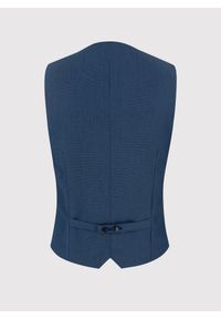 Pako Lorente - PAKO LORENTE – Granatowa kamizelka męska. Okazja: na ślub cywilny, na wesele. Kolor: niebieski #6