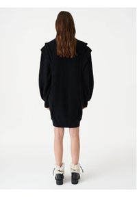 IRO Sukienka dzianinowa Lorely AR641 Czarny Relaxed Fit. Kolor: czarny. Materiał: bawełna, syntetyk #5