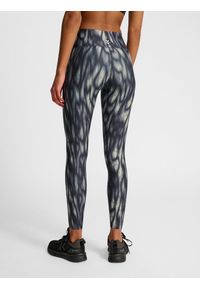 Damskie legginsy Hummel AOP Hiit Intensity. Kolor: szary. Sport: fitness