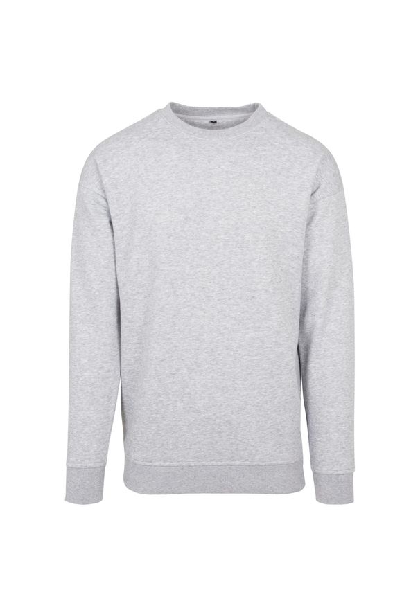 BUILD YOUR BRAND - Bluza Z Okrągłym Dekoltem Unisex Dla Dorosłych. Kolor: szary