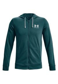 Bluza męska Under Armour RIVAL TERRY LC FZ. Kolor: zielony