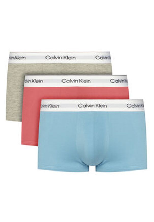 Calvin Klein Underwear Komplet bokserek LV00NB4389 Kolorowy. Materiał: bawełna. Wzór: kolorowy