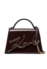 Karl Lagerfeld - KARL LAGERFELD Torebka A4W30033 Brązowy. Kolor: brązowy. Materiał: skórzane #3