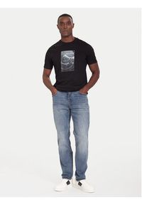 Armani Exchange T-Shirt XM001470 AF10362 UC001 Czarny Regular Fit. Kolor: czarny. Materiał: bawełna #3