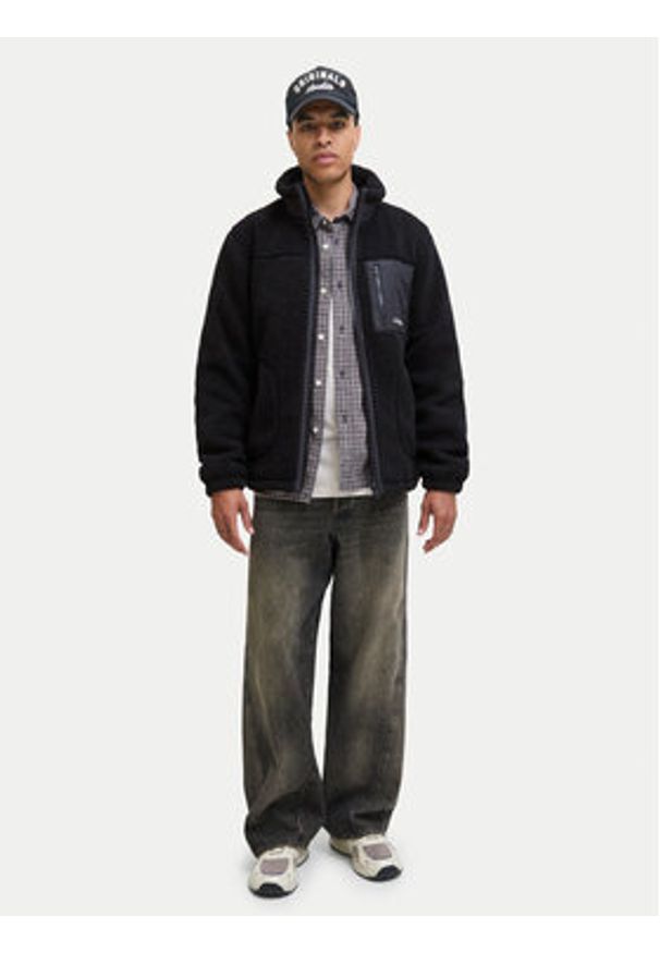 Jack & Jones Polar Soho 12278784 Czarny Regular Fit. Kolor: czarny. Materiał: syntetyk